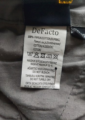 DEFACTO erkek gri ince chino pantolon - Görsel 10