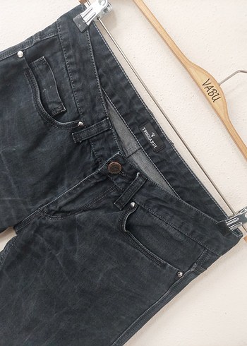 TRUSSARDİ jeans erkek siyah kot pantolon - Görsel 4