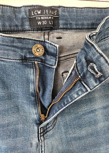 LCW erkek yırtık desen Jean pantolon - Görsel 4