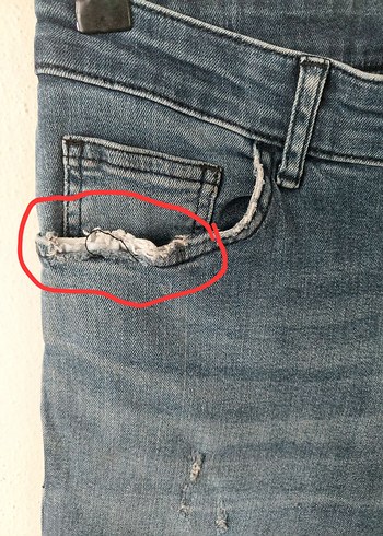 LCW erkek yırtık desen Jean pantolon - Görsel 7