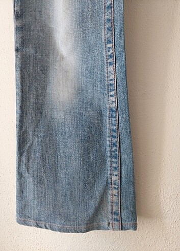 27 Beden mavi Renk COLİN'S Rita bayan İspanyol paça jeans