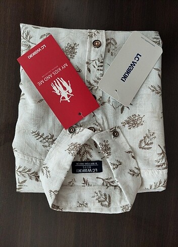 LCW yaprak desen çocuk gömlek - Görsel 7