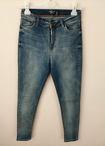 MOONART bayan Skinny Jean pantolon 
