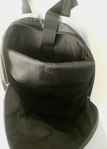PUG unisex ekoseli sırt çantası  - Görsel 6