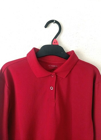 LCW kız çocuk polo yaka okul sweatshirt - Görsel 4