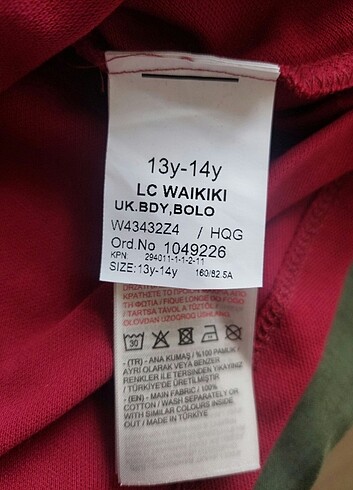 LCW kız çocuk polo yaka okul sweatshirt - Görsel 5