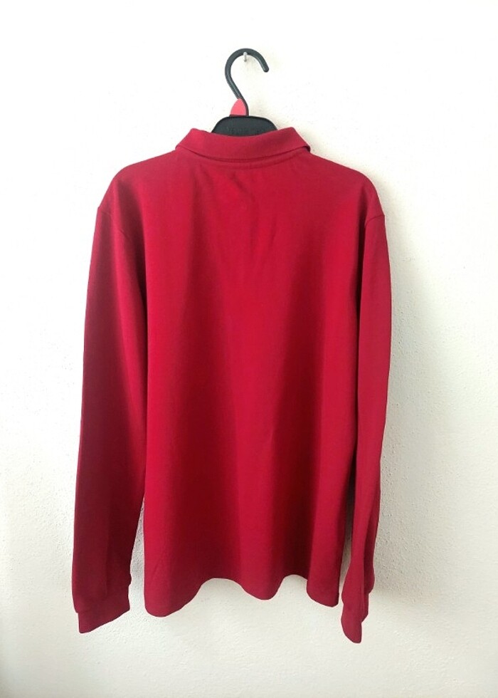 LCW kız çocuk polo yaka okul sweatshirt - Görsel 2