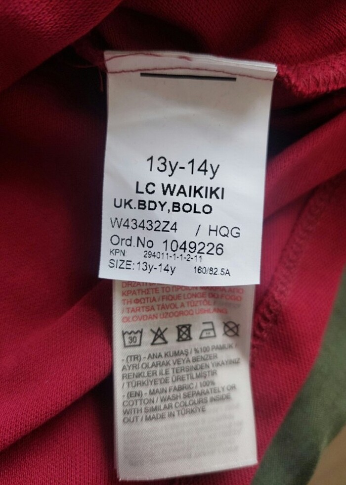 LCW kız çocuk polo yaka okul sweatshirt - Görsel 5