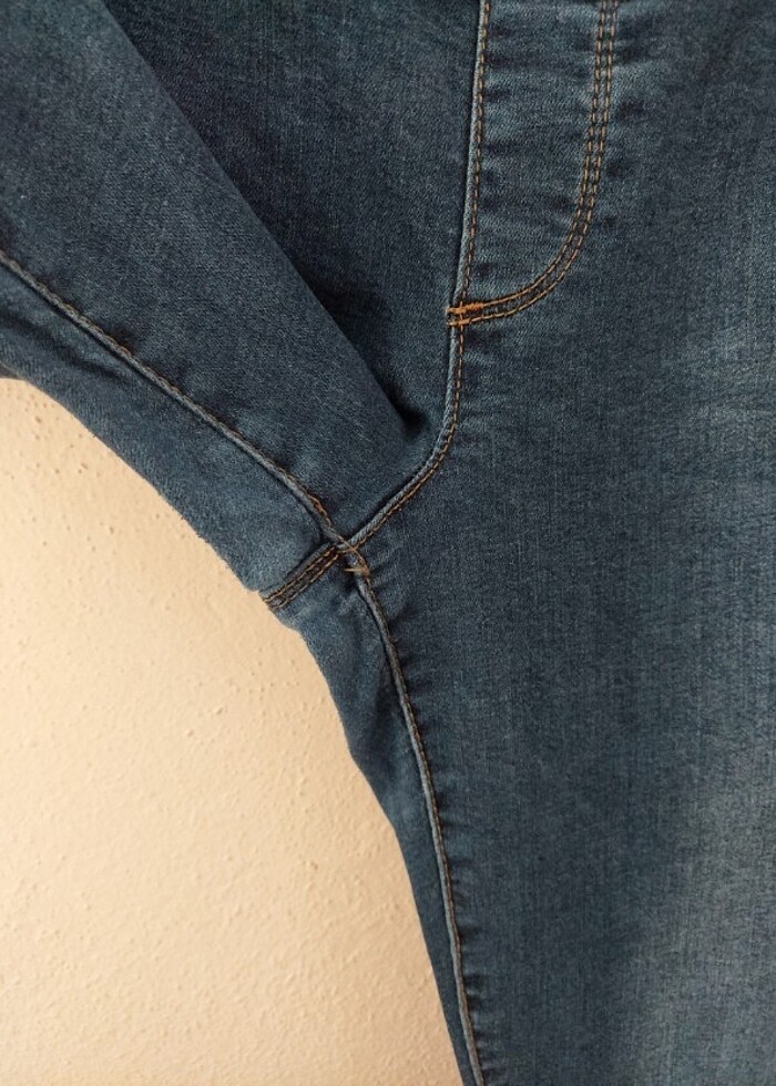 LCW  Panelli hamile Rodeo Jean pantolon  - Görsel 4