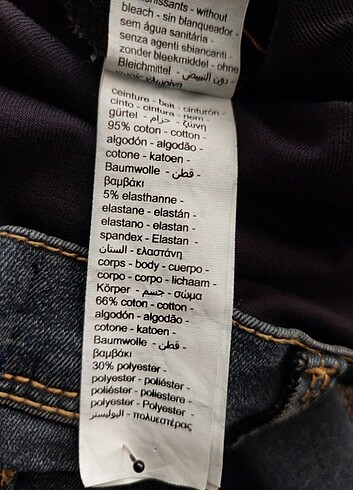 ORCHESTRA panelli hamile Jean pantolo - Görsel 9