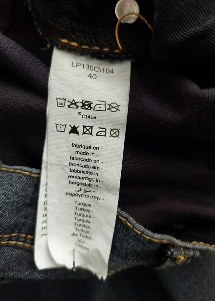 ORCHESTRA panelli hamile Jean pantolo - Görsel 5