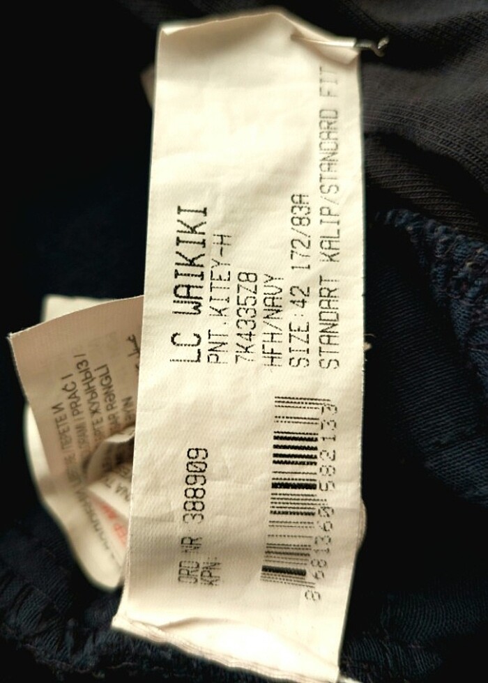 LCW Maternity Panelli hamile pantolonu - Görsel 5