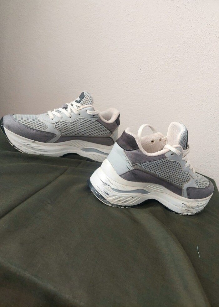 TANCA kalın taban kadın spor ayakkabı - Görsel 2