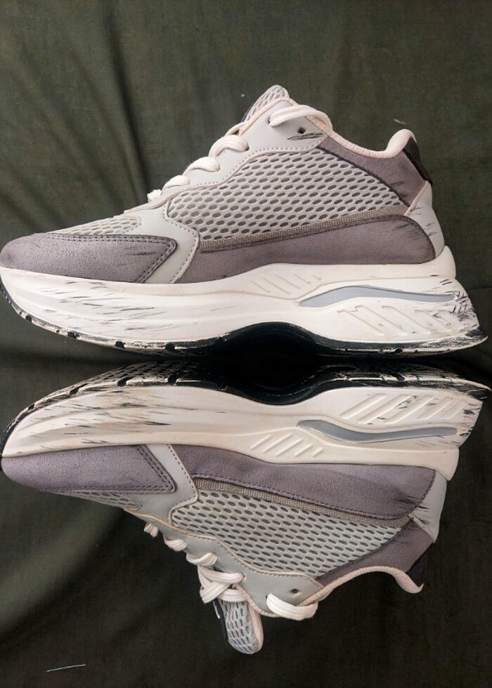 TANCA kalın taban kadın spor ayakkabı - Görsel 4