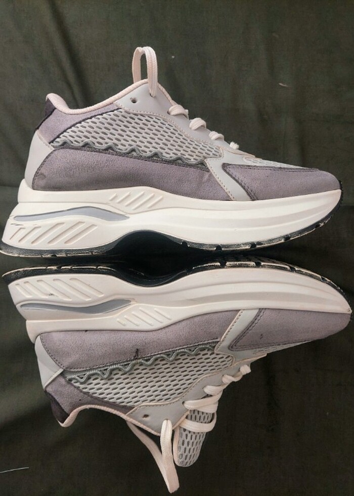 TANCA kalın taban kadın spor ayakkabı - Görsel 5