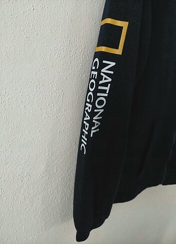 13-14 Yaş Beden lacivert Renk National geographic Kids kapşonlu Sweatshirt