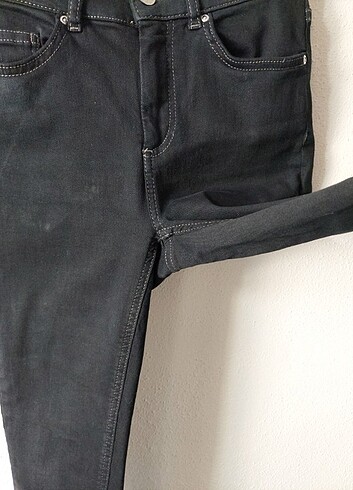 30 Beden ONLY bayan lycralı siyah Jean pantolon