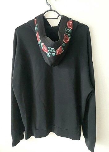 Colins bayan gül baskı hoodie&sweatshirt