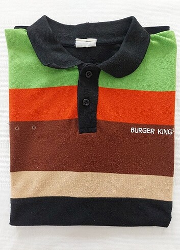 FASDAT Burger King erkek iş tshirt 