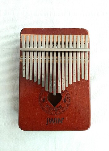 JWIN ahşap kahverengi kalimba 