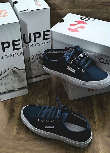 42 Beden mavi Renk SUPERGA Cotu classic Sneaker no:36/44