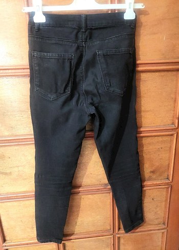 Defacto Defacto skinny Kadın Siyah Normal Boy Dar Kesim Denim Pantolon