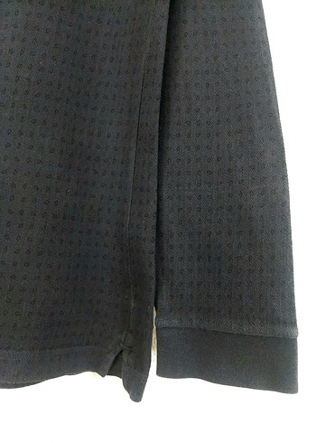 s Beden siyah Renk Lacoste Siyah Desenli Erkek Polo Tişört
