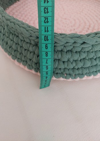 H&A penye ip örme evcil hayvan yatağı - Görsel 5