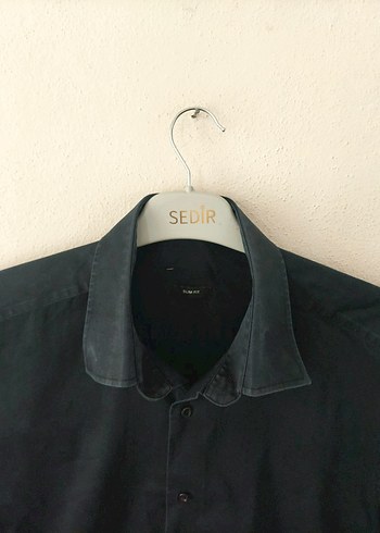 xl Beden siyah Renk UPTOWN erkek siyah gömlek