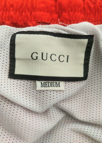 GUCCİ baskı kaplan işlemeli retro Şort - Görsel 7