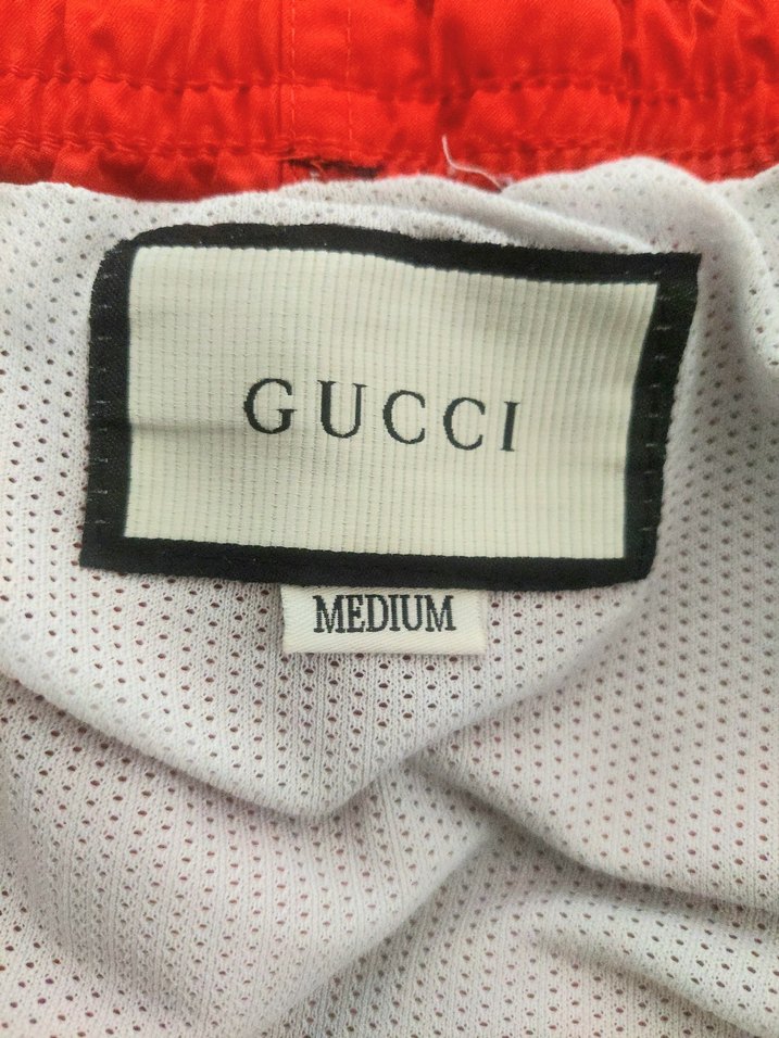 GUCCİ baskı kaplan işlemeli retro Şort — görsel 7/12