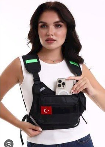 Reflektörlü unisex outdoor-sürücü yeleği