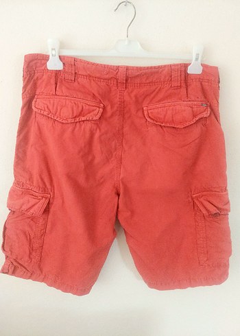 Mavi jeans kiremit rengi kargo Şort - Görsel 3