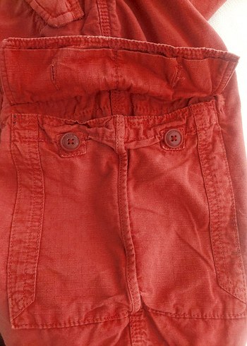 Mavi jeans kiremit rengi kargo Şort - Görsel 6