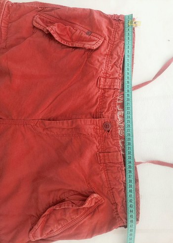 Mavi jeans kiremit rengi kargo Şort - Görsel 9