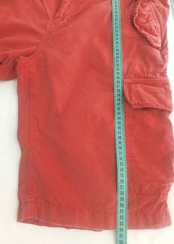 Mavi jeans kiremit rengi kargo Şort - Görsel 10