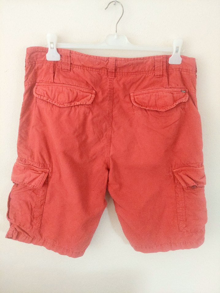 Mavi jeans kiremit rengi kargo Şort - Görsel 3