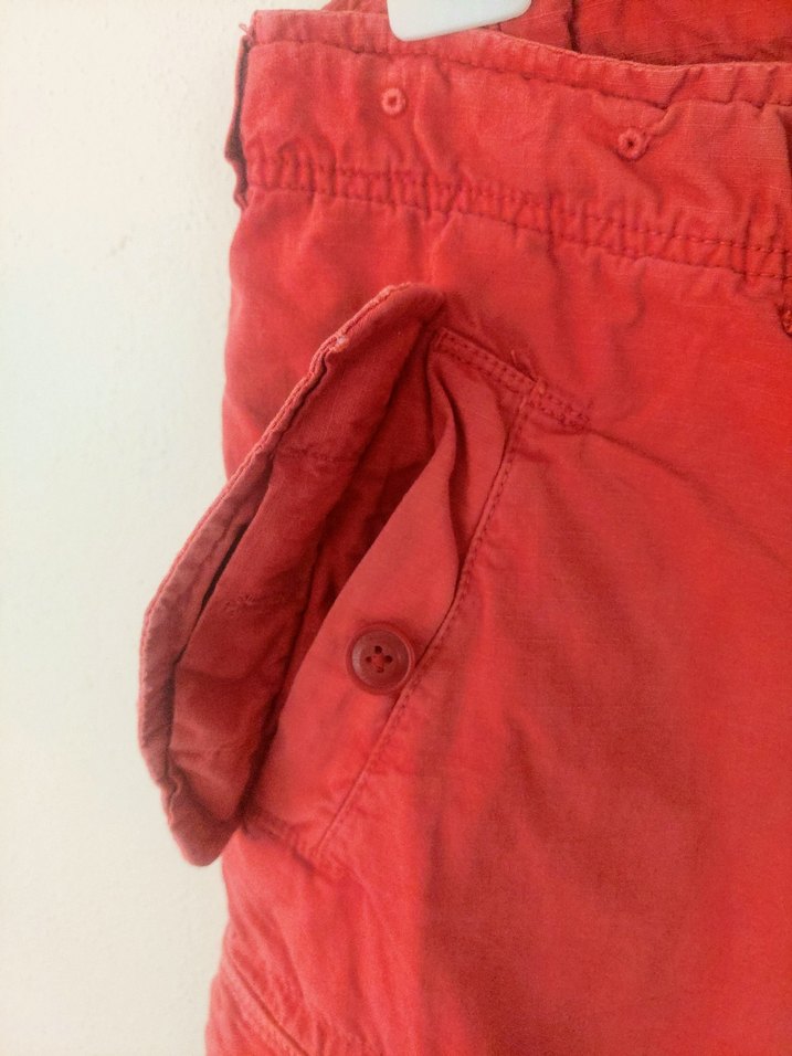 Mavi jeans kiremit rengi kargo Şort - Görsel 5