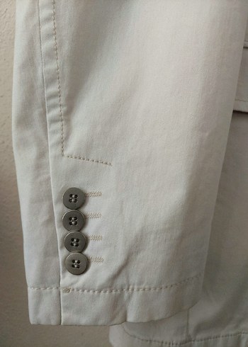 BEYMEN BUSINESS erkek yırtmaç detaylı çift düğmeli ceket - Görsel 5