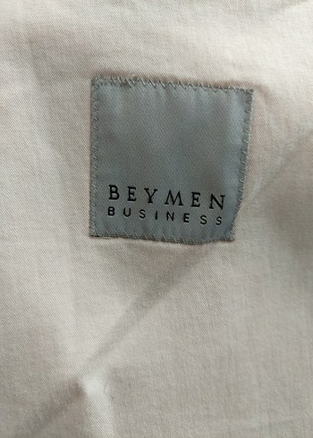 BEYMEN BUSINESS erkek yırtmaç detaylı çift düğmeli ceket - Görsel 9
