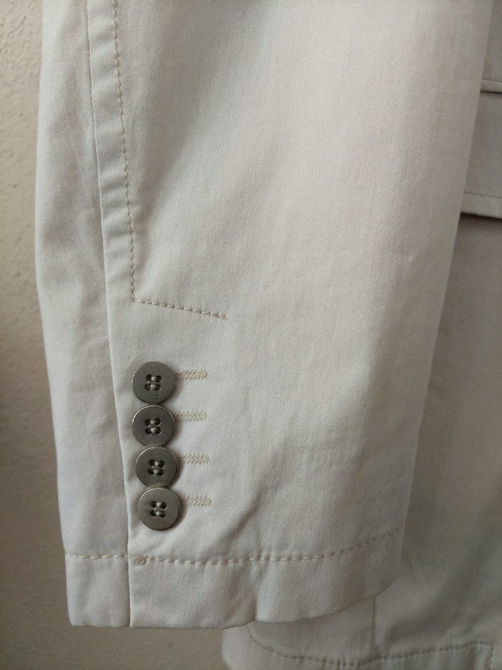 BEYMEN BUSINESS erkek yırtmaç detaylı çift düğmeli ceket - Görsel 5