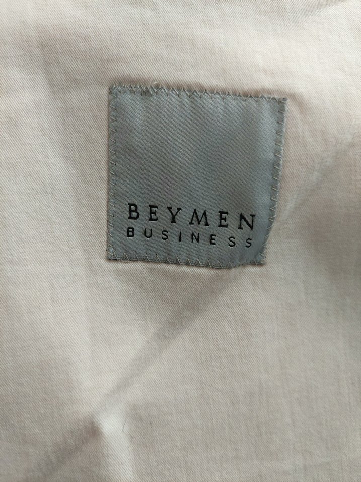 BEYMEN BUSINESS erkek yırtmaç detaylı çift düğmeli ceket — görsel 9/14