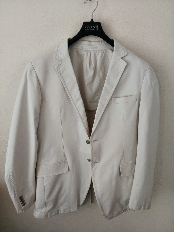 BEYMEN BUSINESS erkek yırtmaç detaylı çift düğmeli ceket - Görsel 3