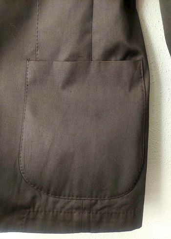 Cacharel erkek nakış Armalı U cepli Vizon renk ceket - Görsel 5