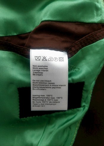 Cacharel erkek nakış Armalı U cepli Vizon renk ceket - Görsel 9