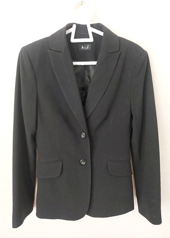 Miss H bayan çift düğmeli blazer ceket