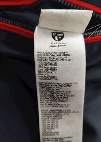 Us Polo Assn pilot yağmurluk-rüzgarlık - Görsel 15