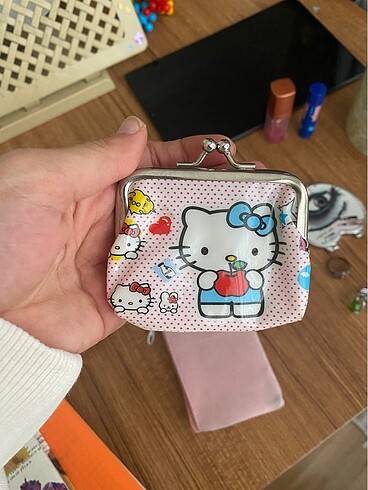 Hello kitty cüzdan Hello kitty küçük cüzdanı yeni hiç kullanılma