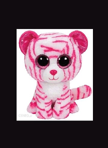 Mega mega ty beanie boos asia beyaz kaplan asya kaplanı çok az kullan