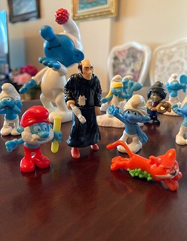 GARGAMEL Gargamel şirin şirin?ne gözlüklü şirin somurtkan şirin 